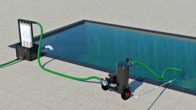 Hydroclear Filtersytem zur Wasserrückführung Wasserrecyling